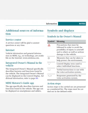 mini cooper 2021 owners manual